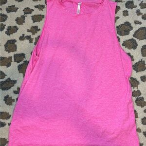 Fabletics Pink Sleeveless Women's Top